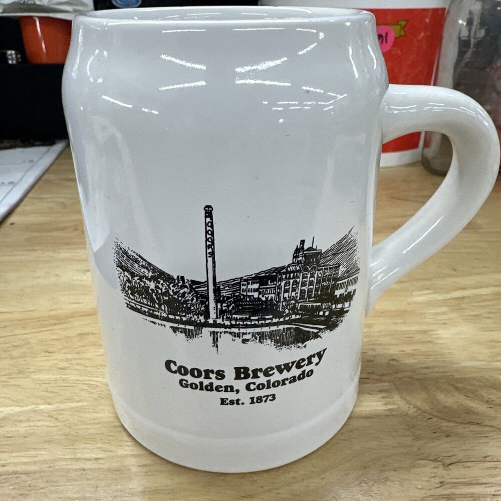 Coors Golden Colorado Ceramic Mug/Stein Collectible Hard To Find